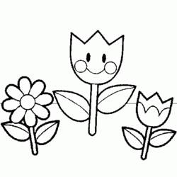 Coloring page: Spring season (Nature) #164881 - Free Printable Coloring Pages
