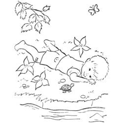 Coloring page: Spring season (Nature) #164927 - Free Printable Coloring Pages