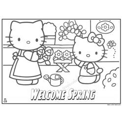 Coloring page: Spring season (Nature) #164938 - Free Printable Coloring Pages