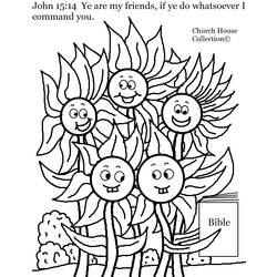 Coloring page: Spring season (Nature) #164966 - Free Printable Coloring Pages