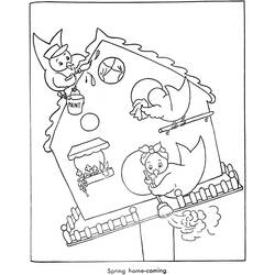 Coloring page: Spring season (Nature) #164983 - Free Printable Coloring Pages