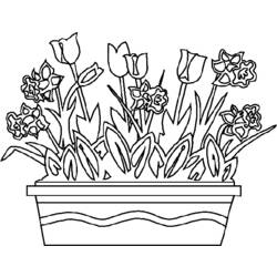 Coloring page: Spring season (Nature) #164987 - Free Printable Coloring Pages