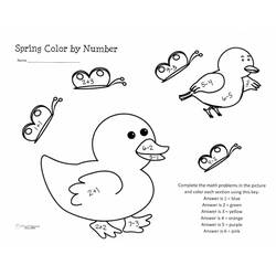 Coloring page: Spring season (Nature) #164995 - Free Printable Coloring Pages