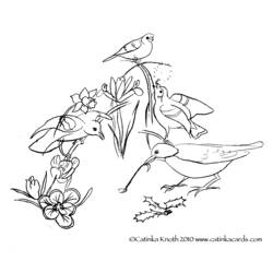 Coloring page: Spring season (Nature) #165010 - Free Printable Coloring Pages