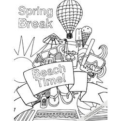 Coloring page: Spring season (Nature) #165013 - Free Printable Coloring Pages