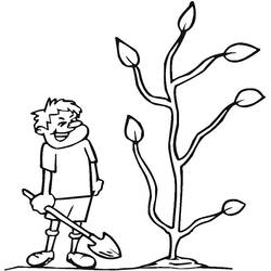 Coloring page: Spring season (Nature) #165034 - Free Printable Coloring Pages