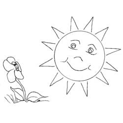 Coloring page: Spring season (Nature) #165057 - Free Printable Coloring Pages