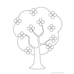 Coloring page: Spring season (Nature) #165070 - Free Printable Coloring Pages
