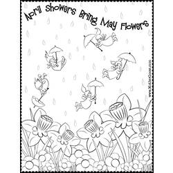 Coloring page: Spring season (Nature) #165077 - Free Printable Coloring Pages