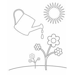 Coloring page: Spring season (Nature) #165092 - Free Printable Coloring Pages