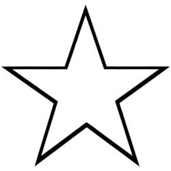 Coloring page: Star (Nature) #155867 - Printable coloring pages