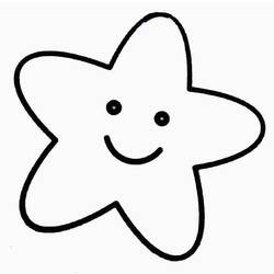 Coloring page: Star (Nature) #155889 - Printable coloring pages