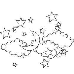 Coloring page: Star (Nature) #155894 - Printable coloring pages
