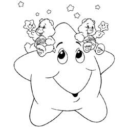 Coloring page: Star (Nature) #155904 - Free Printable Coloring Pages