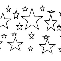 Coloring page: Star (Nature) #155905 - Printable coloring pages