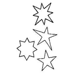 Coloring page: Star (Nature) #155909 - Free Printable Coloring Pages