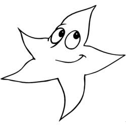 Coloring page: Star (Nature) #155922 - Free Printable Coloring Pages
