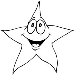 Coloring page: Star (Nature) #155939 - Free Printable Coloring Pages