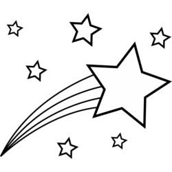 Coloring page: Star (Nature) #155965 - Printable coloring pages