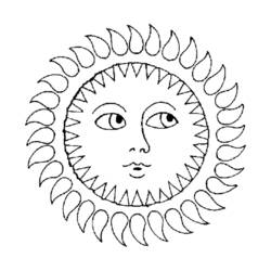 Coloring page: Summer season (Nature) #165107 - Free Printable Coloring Pages