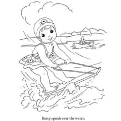 Coloring page: Summer season (Nature) #165118 - Free Printable Coloring Pages