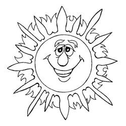 Coloring page: Summer season (Nature) #165127 - Free Printable Coloring Pages