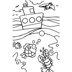 Coloring page: Summer season (Nature) #165131 - Printable coloring pages