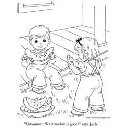 Coloring page: Summer season (Nature) #165145 - Free Printable Coloring Pages