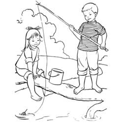 Coloring page: Summer season (Nature) #165146 - Free Printable Coloring Pages