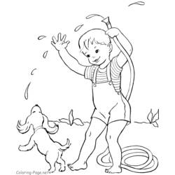 Coloring page: Summer season (Nature) #165157 - Free Printable Coloring Pages