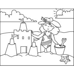 Coloring page: Summer season (Nature) #165165 - Printable coloring pages