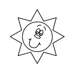 Coloring page: Summer season (Nature) #165206 - Free Printable Coloring Pages