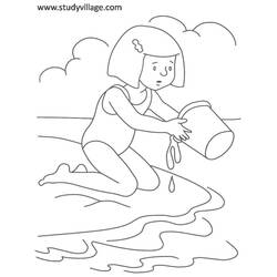 Coloring page: Summer season (Nature) #165227 - Free Printable Coloring Pages