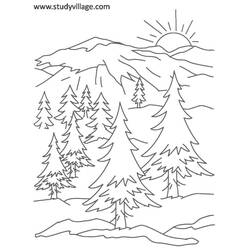 Coloring page: Summer season (Nature) #165285 - Free Printable Coloring Pages