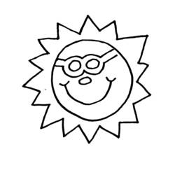 Coloring page: Summer season (Nature) #165299 - Free Printable Coloring Pages