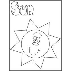 Coloring page: Summer season (Nature) #165300 - Free Printable Coloring Pages