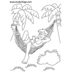 Coloring page: Summer season (Nature) #165333 - Free Printable Coloring Pages