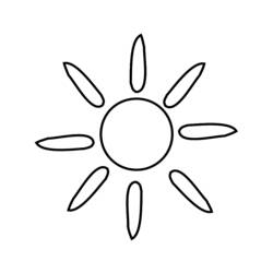 Coloring page: Summer season (Nature) #165374 - Free Printable Coloring Pages