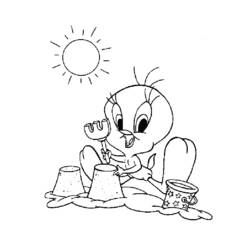 Coloring page: Summer season (Nature) #165378 - Free Printable Coloring Pages