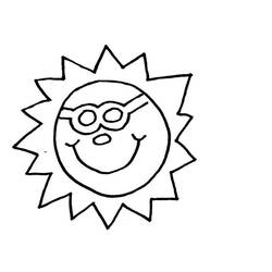 Coloring page: Summer season (Nature) #165400 - Free Printable Coloring Pages