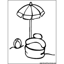 Coloring page: Summer season (Nature) #165409 - Free Printable Coloring Pages