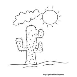 Coloring page: Summer season (Nature) #165444 - Free Printable Coloring Pages