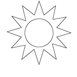 Coloring page: Sun (Nature) #157903 - Printable coloring pages