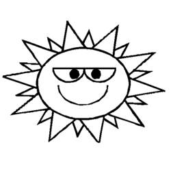 Coloring page: Sun (Nature) #157911 - Free Printable Coloring Pages