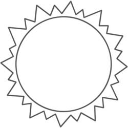 Coloring page: Sun (Nature) #157913 - Printable coloring pages