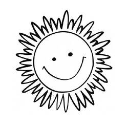 Coloring page: Sun (Nature) #157922 - Printable coloring pages