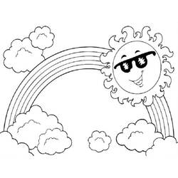 Coloring page: Sun (Nature) #157925 - Free Printable Coloring Pages