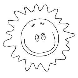 Coloring page: Sun (Nature) #157934 - Free Printable Coloring Pages