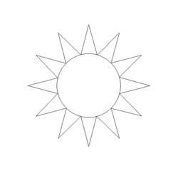 Coloring page: Sun (Nature) #157936 - Free Printable Coloring Pages