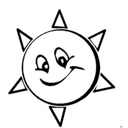 Coloring page: Sun (Nature) #157940 - Free Printable Coloring Pages